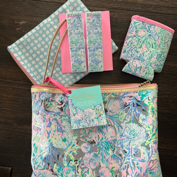 Lilly Pulitzer Beach Day Pouch Set - Picture 4 of 5